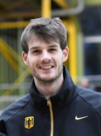 Deutscher Vizemeister 2025 im Hochsprung: Falk Wendrich vom LAZ Soest erzielte mit 2,23 Metern Saisonbestleistung und gewann Silber. Foto: Bottin|||