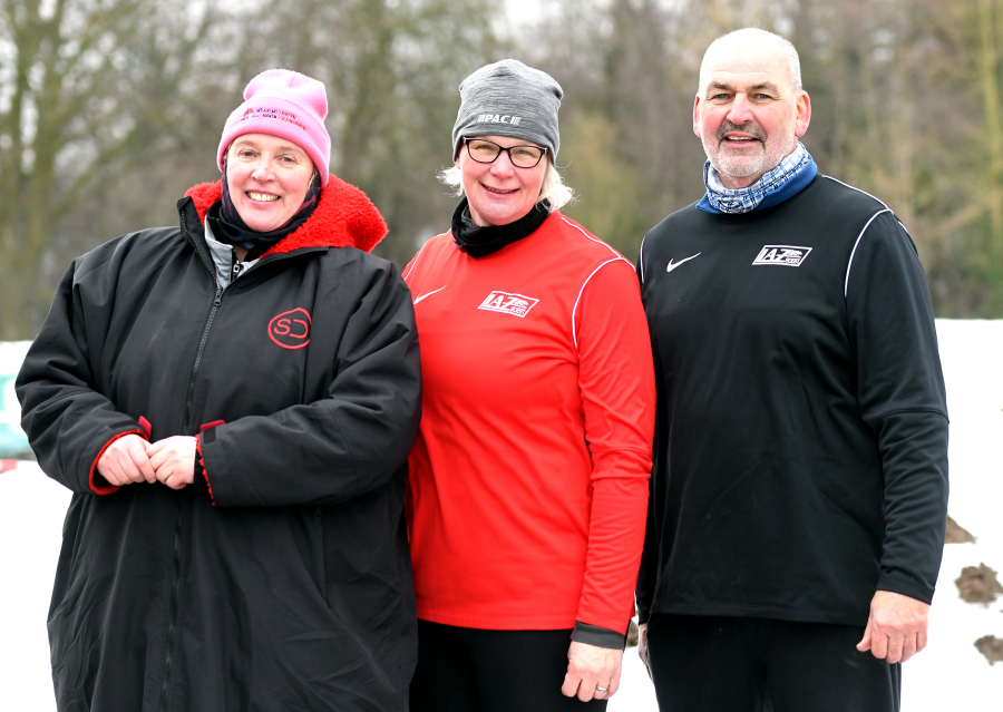 Sandra Straub (links), Margareta B&ouml;ttiger und J&uuml;rgen Hach. Foto: Bottin