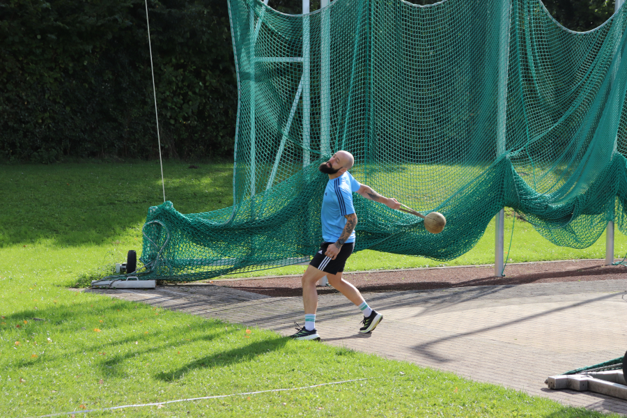 Impressionen vom LAZ-Sportabzeichentag 2024. Foto: Finkeldei