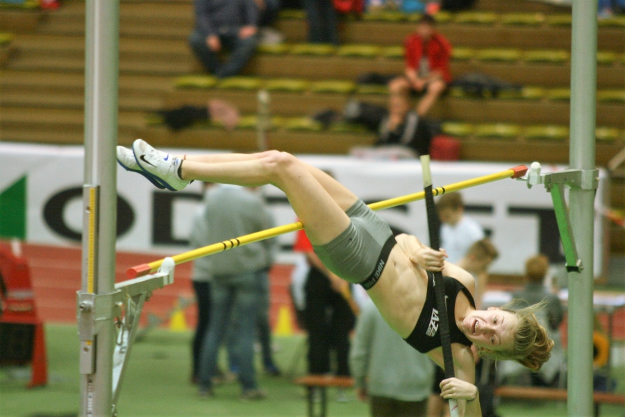 Bei 3,50 Metern &uuml;berquerte Grabenmeier die Latte.