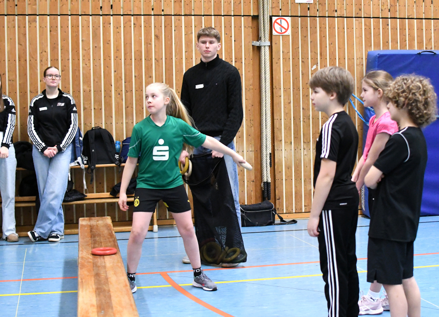 Talentsichtung am Conrad von Soest Gymnasium. Foto: Bottin