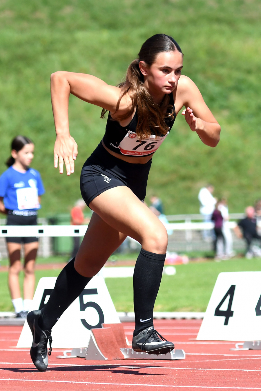 Viertschnellste in Westfalen &uuml;ber 75 Meter: Rosalie Tigges (W12) vom LAZ Soest lief mit 10,93 Sekunden Bestzeit. Foto: Bottin