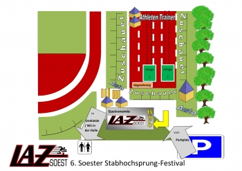 Meldeliste f&uuml;r das Stabhochsprung-Festival am 20. Mai