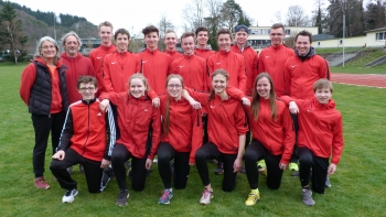 Trotz Muskelkater konnten die Sportler auch nach dem Trainingslager noch l&auml;cheln.